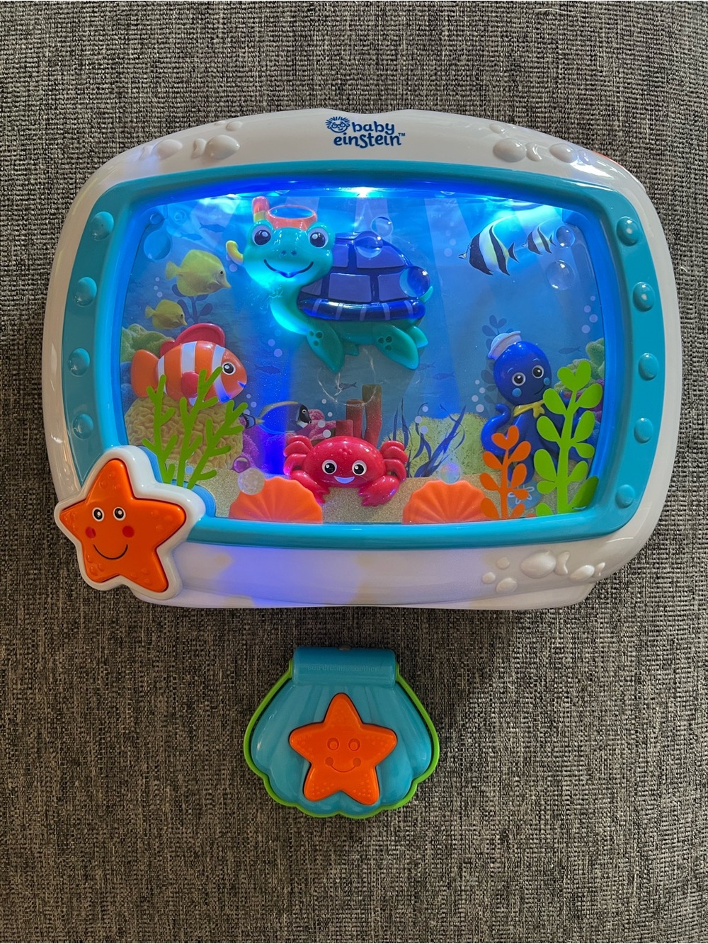 Baby Einstein Sea Dreams Soother Musical Crib Toy and Sound Machine Newborn & up